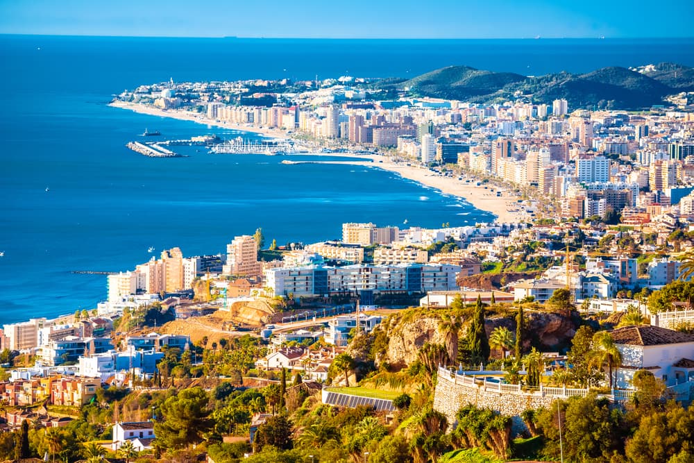 malaga coastline